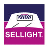 Logo of SELLIGHT with a purple and white colour scheme on a dark blue background